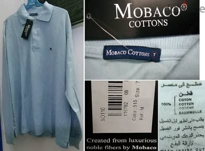 تشيرت بولو رجالى خامة قطن 100%