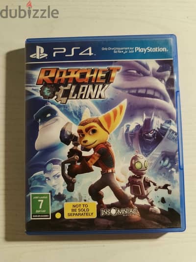 CD for ps4 Rachet and Clank