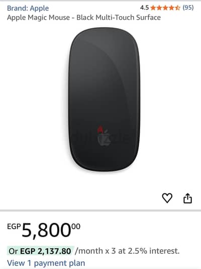 Apple Mouse with Discount