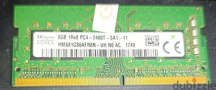 رامة لابتوب 8GB DDR4 2400MHz استيراد