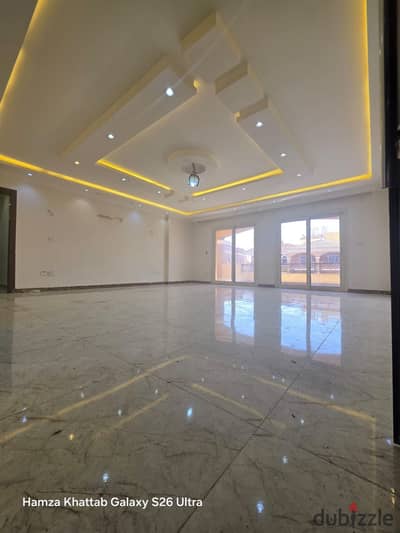 Apartment for rent, second floor 175 m with the possibility of installing a kitchen in the second phase of Al-Khamail, Sheikh Zayed