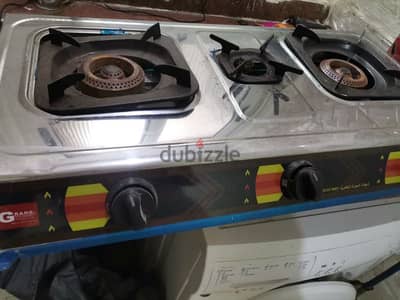 بوتجاز مسطح ٣ شعله للبيع