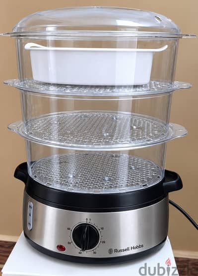 حلة بخار كهربائية Russell Hobbs مستعملة