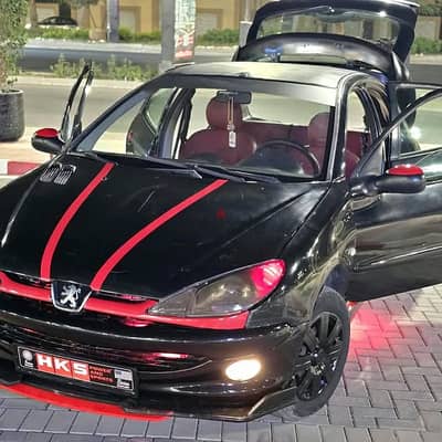 بسم الله عربية بيجو 206 للبيع peugeot 206