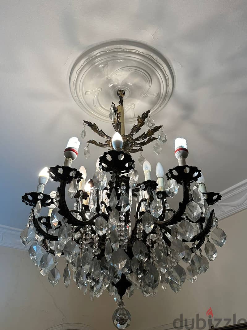 Copper chandelier 1