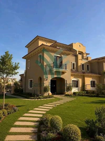فيلا مستقلة جدا للبيع مساحة 425m -في كمبوند سيتي جيت-City Gate - ديار القطرية-مرحلة Garnet-فيو على الجولف مباشرةً -موقع مميز داخل الكمبوند- بحري صريح