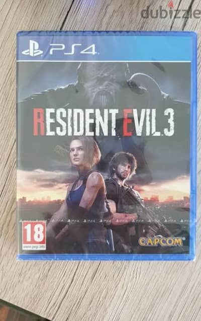 اسطوانات resident evil 3 و uncharted 4