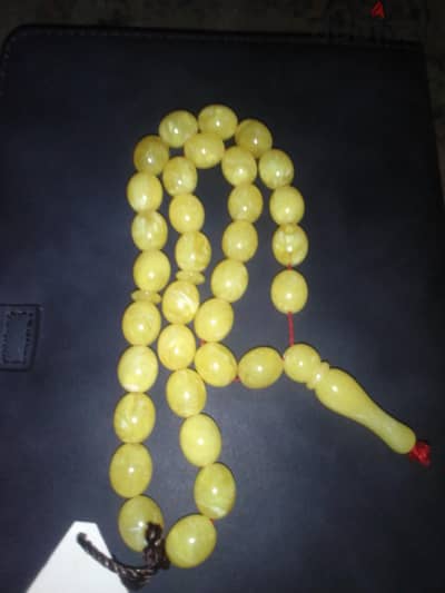 سبحة كهرمان ٢٧ جرام