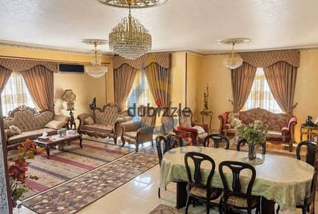 شقة للبيع في البنفسج عمارات – تشطيب سوبر لوكس وفيو جاردن، صف ثانٍ من الشارع الرئيسي وبالقرب من محور محمد نجيب