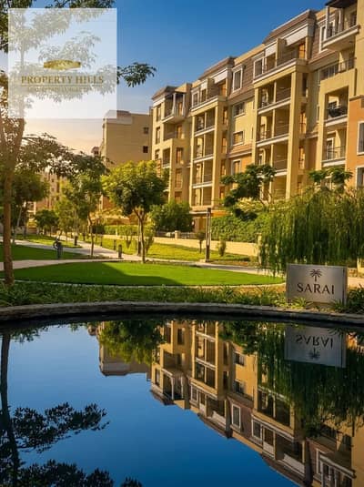 3 beds Apartment 160 sqm for sale view landscape in sarai compound with installments over 12 years and cash discount more than 50%