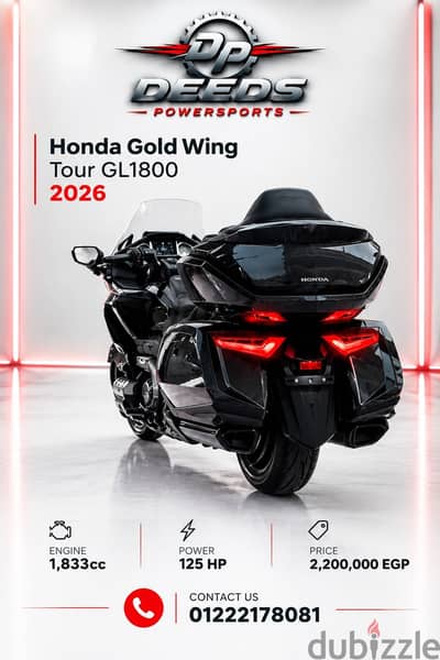 Brand new Honda Gold Wing