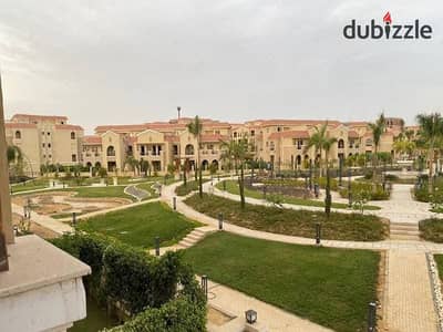 Ready-to-move-in penthouse with a large terrace overlooking green spaces in the most beautiful compound in Shorouk (Maadi View)