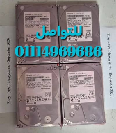 هاردات 2 تيرا للكمبيوتر والكاميرات استيراد خارج بحالة الزيرو جديد