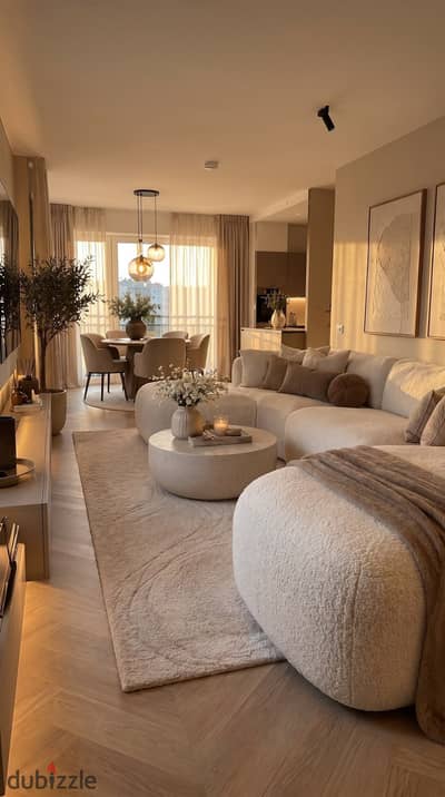 An apartment with full finishing near delivery for sale in the most prime location in el sherouk infront of madinaty