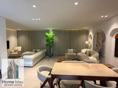 Furnished villa for daily and monthly rent, Patio Compound, Al Zahraa, Sheikh Zayed