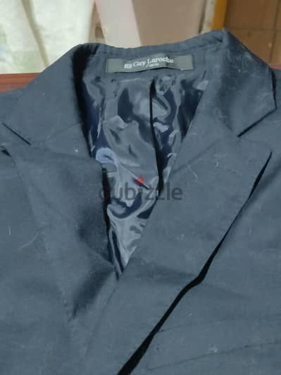 بدلة guy laroche كحلي اصلية