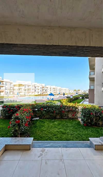 Studio in Garden for Sale, Finished with Air Conditioning and Natural Gas, Installments over 8 Years, Sea View in Aroma Al Ain Sokhna