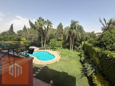 دوبلكس للإيجار في قطامية هايتس Katameya Heights القاهرة الجديدة مدخل خاص دور أرضي وأول 5 غرف نوم منها 2 ماستر وحديقة وحمام سباحة