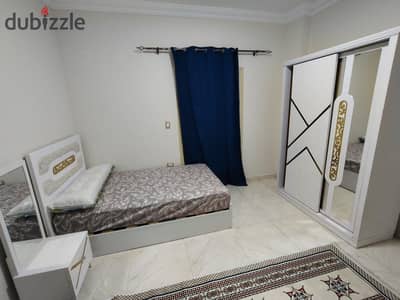 ستوديو مفروش داخل فيلا خلف الجامعه البريطانيه اول سكن