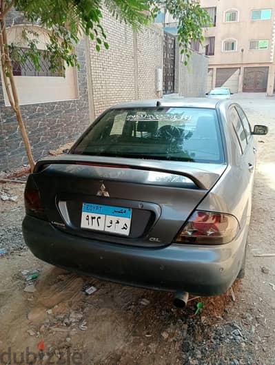 ميتسوبيشي لانسر 2008 مغيرة نص خلفى