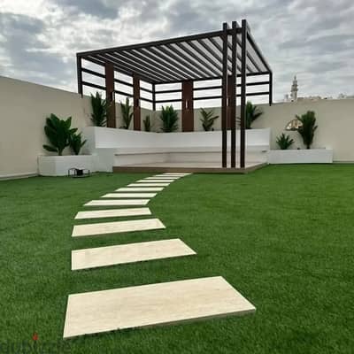 Green Valley - تنفيذ برجولات خشبية فاخرة وشلالات مياه جدارية