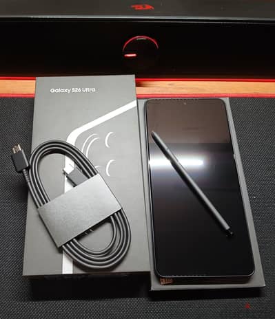 Samsung S26 Ultra – Black / 12GB RAM / 256GB