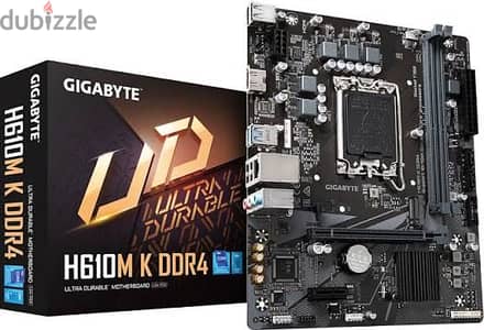 Motherboard H610 m k جديدة والعلبة مفتوحة