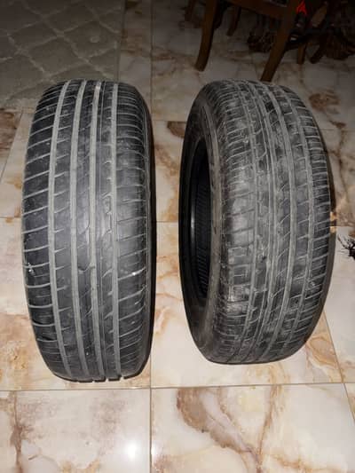 ٤ اطارات Hankook . كوتشات بحالة جيدة
