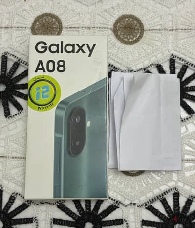 Samsung A08 128/6 ضمان محلي متبرشم