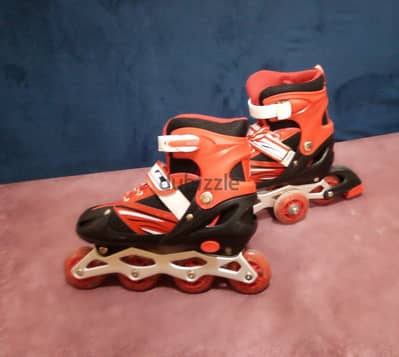 Inline skate rolleable