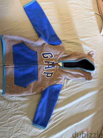 Gap fleece sweatshirt 3-6 months