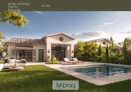 Twin One Story 250 m² in Ranches New Zayed with a 5% down payment and 9 years installment