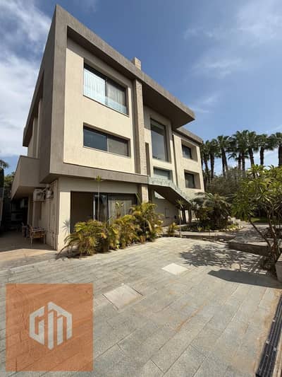 Apartment with Garden for Rent in Katameya Heights, 3 Master Bedrooms, Dressing Room, Fully Equipped Kitchen, Concealed ACs