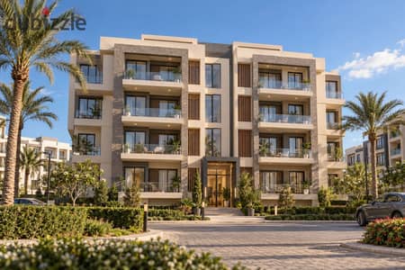 In front of Sodic with a down payment of 450 thousand pounds, 150 square meters apartment, 3 rooms in New Zayed on the Dabaa Road