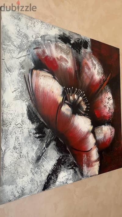 عدد ٢ تابعوه رسم بالزيت البارز texture art