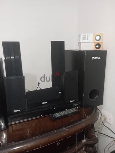 مسرح منزلي ونسا Wansa - موديل BK-722AC (بحالة ممتازة)