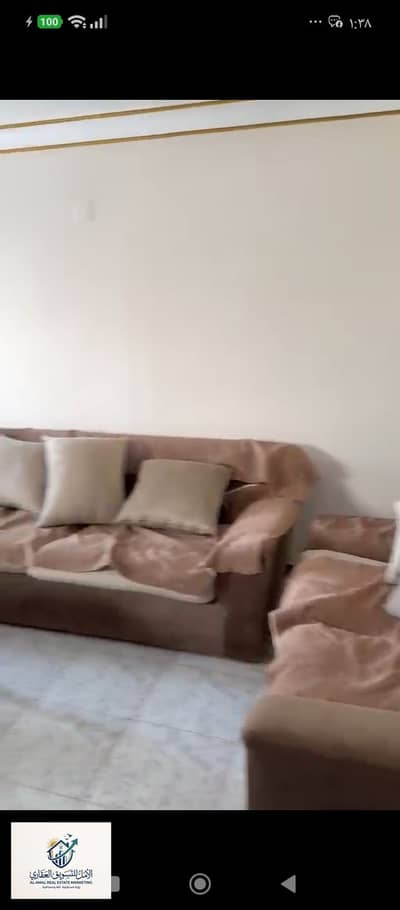 Furnished apartment for rent in Zahraa Al-Maadi, Al-Ma'araj Al-Ula, very close to Carrefour and all services. A distinguished and upscale location.