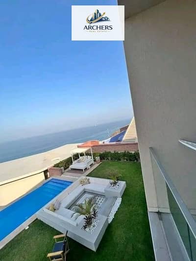 للبيع شاليه Double View بحر ولاجون المونت جلالة العين السخنه بجوار بورتو السخنه و لافيستا , ازها , اروما , بلوبلو / IL Monte Galala Ain Sokhna