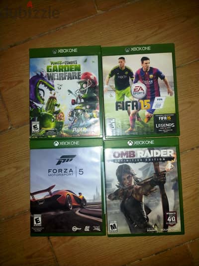 4 Xbox games for sale dm