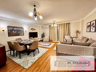 شقه مفروش ارضي بجاردن بالقاهره الجديده مدينه الرحاب موقع مميز بالمرحله الخامسه elrehab city