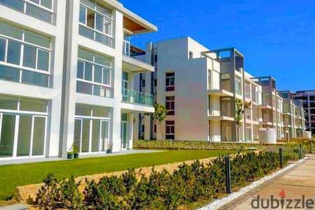 شاليه Resale للبيع (160م + حديقة 107م)  العلمين الجديدة - مزارين (إستلام فوري - فيو أبراج ولاند سكيب)