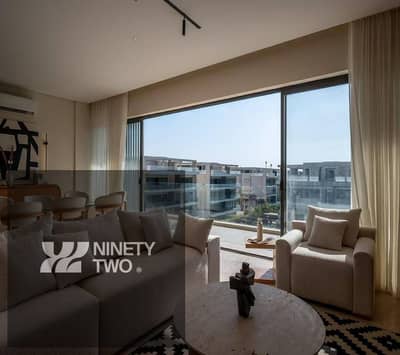Penthouse finished & fully modern furnished + private pool  for Rent in Lake View Residence, – 350 sqm, 4 Bedrooms, 4 Bathrooms, view Pool.