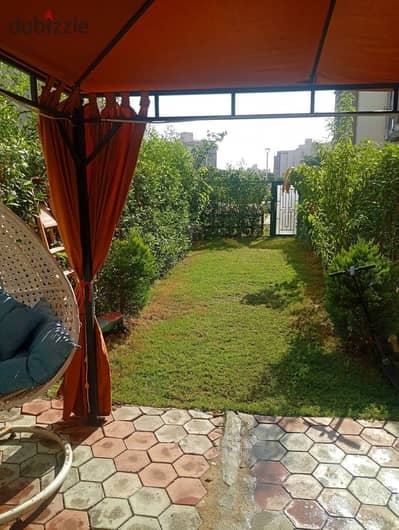 Furnished Ground Floor Apartment With Garden for Rent in Wessal Residence, Prime location within the compound