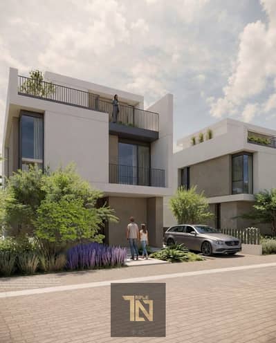 فيلا للبيع standalone بجاردن بمقدم 3.5% و اقساط على 8 سنين بكمبوند al burouj منطقه Orchard Villas فى اميز لوكيشن بجوار مدينتي و الشروق و العاصمه