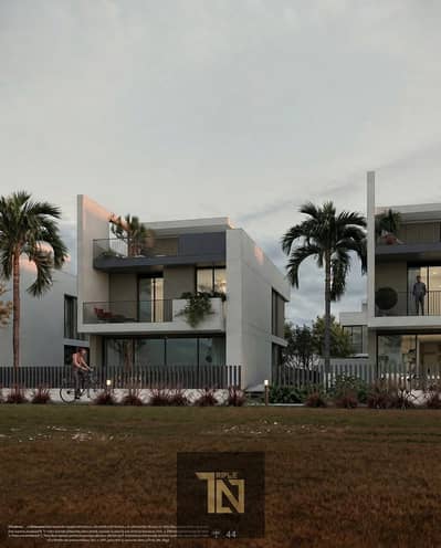 فيلا للبيع standalone بجاردن بمقدم 3.5% و اقساط على 8 سنين بكمبوند al burouj منطقه Orchard Villas فى اميز لوكيشن بجوار مدينتي و الشروق و العاصمه