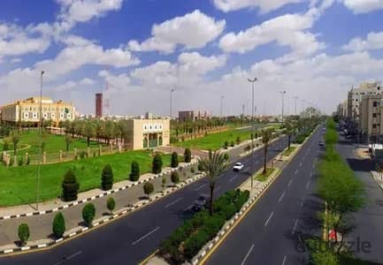 مشاركة اوبيع 17000م في الحزام الاخضر حوض4 علي الاسفلت واجهة 80م بها قرار وزاري ورخصة 34فيلا بالشيخ زايد