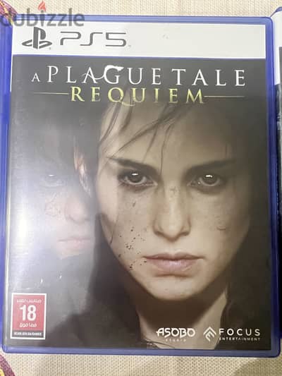 PS5 games (A plague Tale 1 & 2 and Alone in the dark)