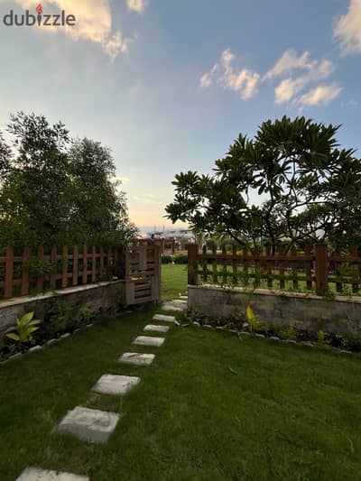 Townhouse for rent in Wessal Views Compound, distinctive area combining comfort and elegance, 400m built + 100m garden 