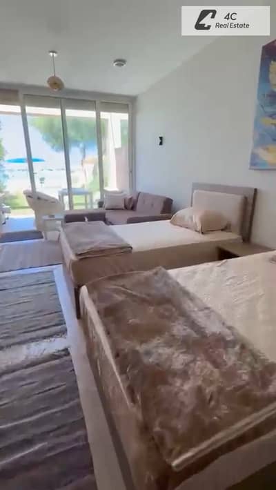 Below market price Service Chalet  Resale Immediate  Azha  Ain Sokhna  With a distinctive layout  Down payment and installments with no interest