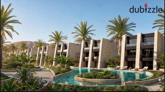 Own a 165-meter townhouse with 4 rooms and a private garden of 100 meters sea view at a 20% discount at the initial offering price next to the Mont Ghalala with a 12-year installment plan and only 10% down payment